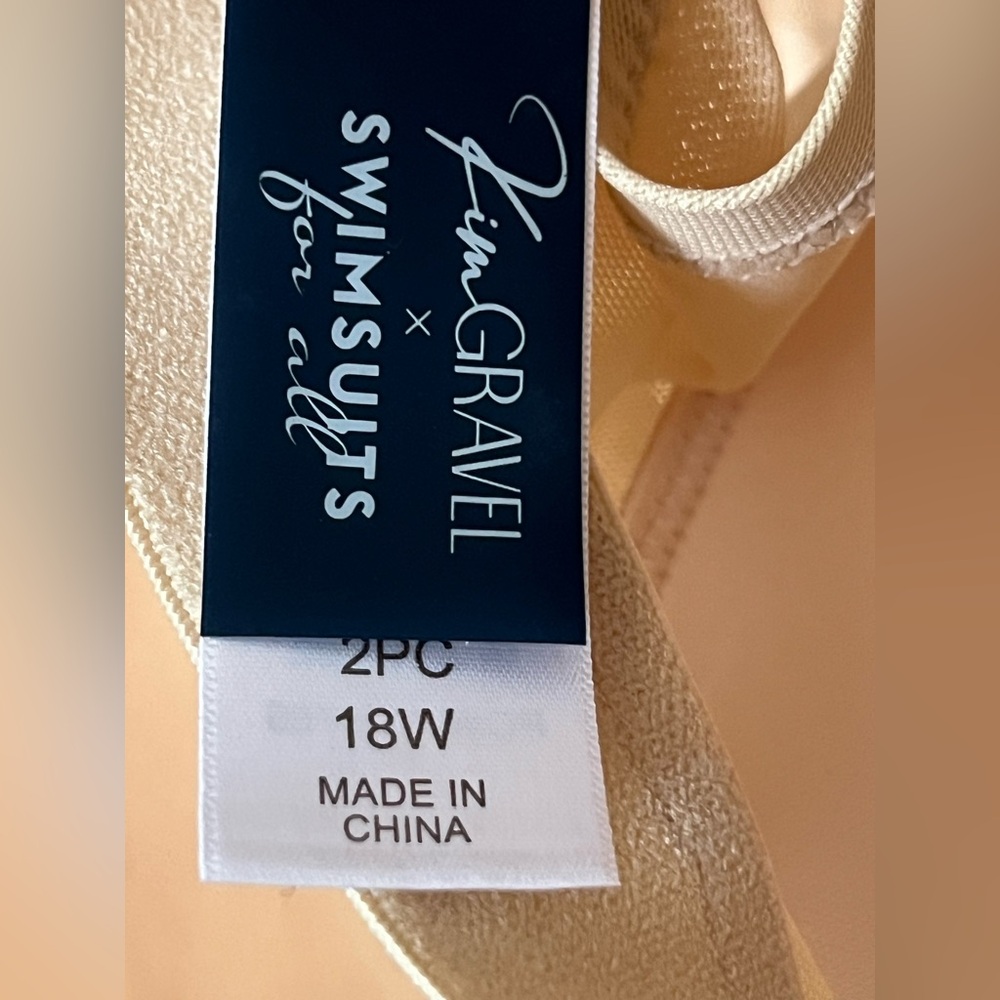 Kim Gravel x Swimsuits for All Zip Front Swim Tee and Brief - Picture 13 of 15